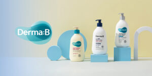 Derma:B Korean body care lotion dry skin barrier repair brand official distribution Central and Eastern Europe